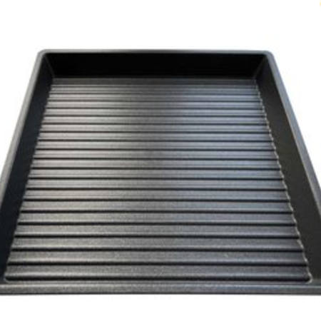 Atollspeed Crisp Platte eckig, geriffelt